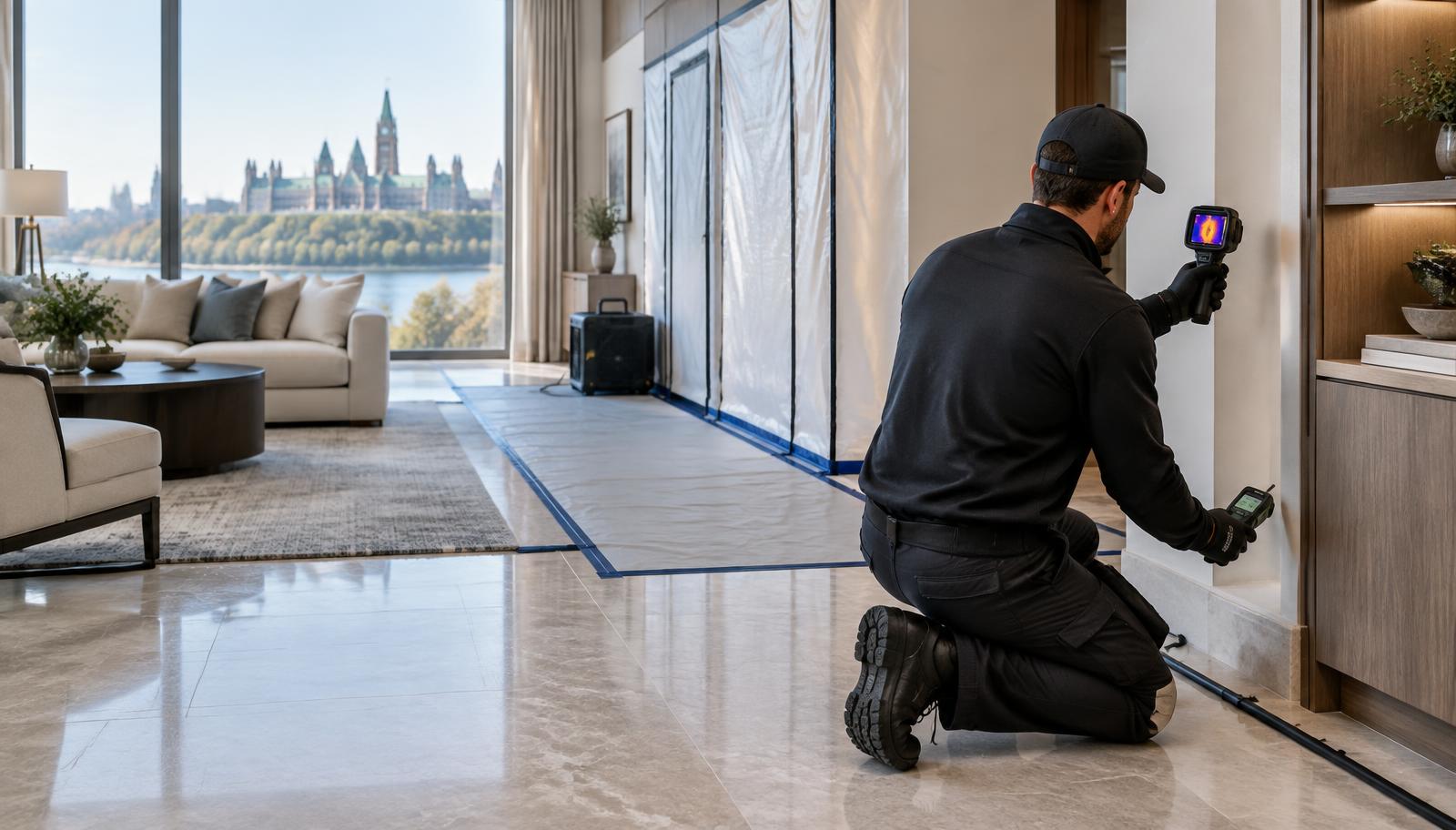 Luxury Home Water Damage & Mould Remediation in Ottawa